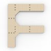 F-Shape dock, 30' Long x 25' Wide, with 60" Finger Docks