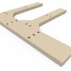 F-Shape dock, 30' Long x 25' Wide, with 40" Finger Docks - Image 2