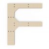 F-Shape dock, 30' Long x 25' Wide, with 40" Finger Docks